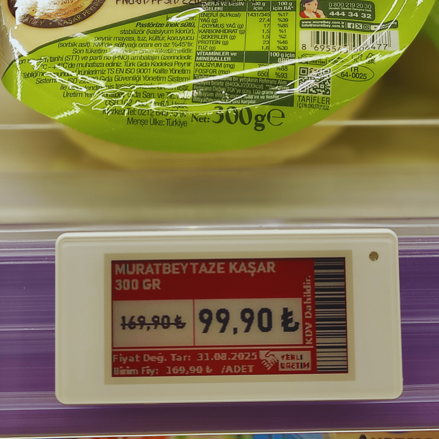 Marketlerde Elektronik Raf Etiketi Sistemleri