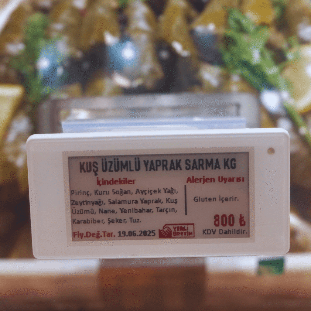 Cafe Dijital Raf Etiketi