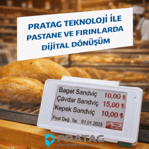 Pratag Teknoloji ile Pastane ve Fırınlarda Dijital Dönüşüm Pratag Teknoloji ile Pastane ve Fırınlarda Dijital Dönüşüm