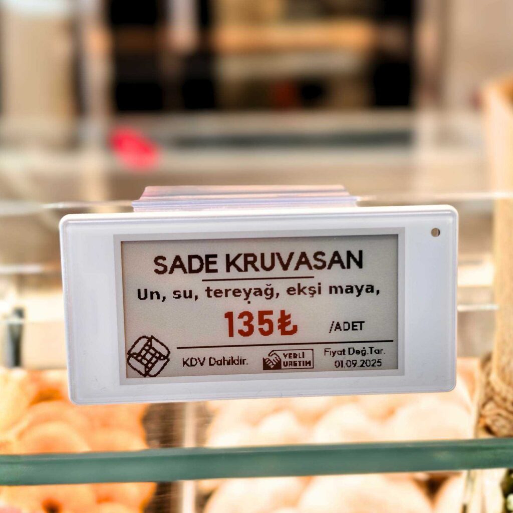 2.66 Dijital Raf Etiketi