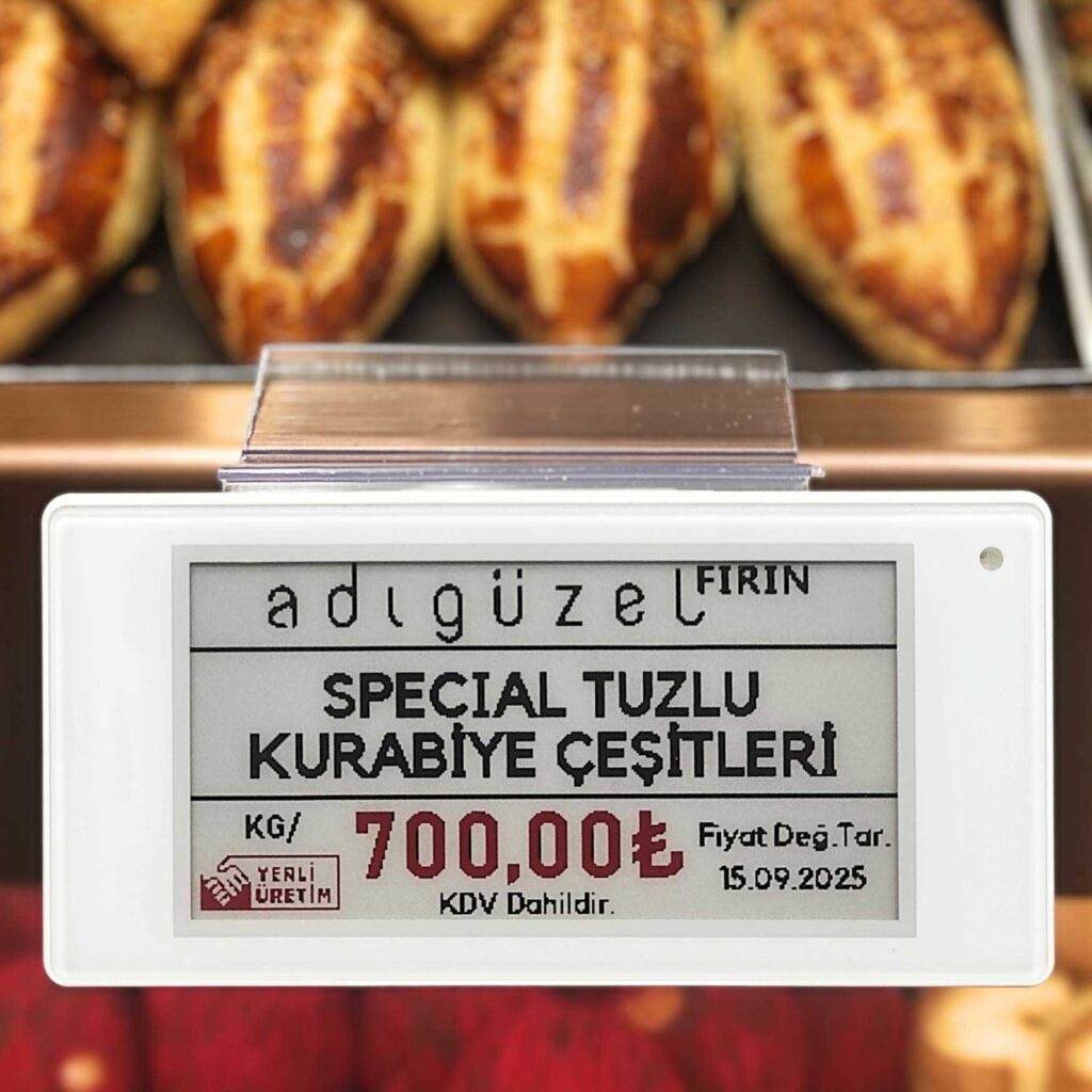 2.66 Elektronik Raf Etiketi