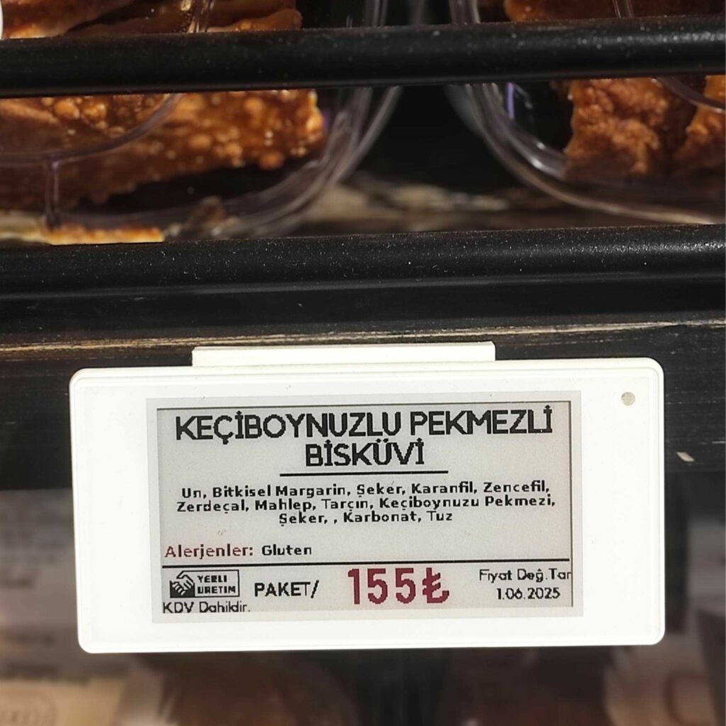 Pratag 2.66 Dijital Raf Etiketi