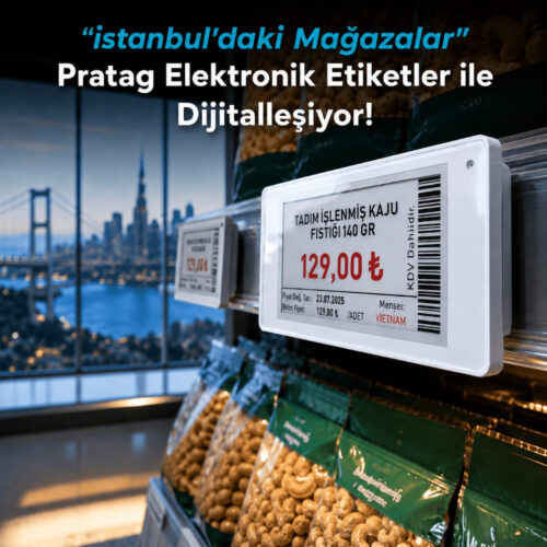 Istanbul Elektronik Raf Etiketleri