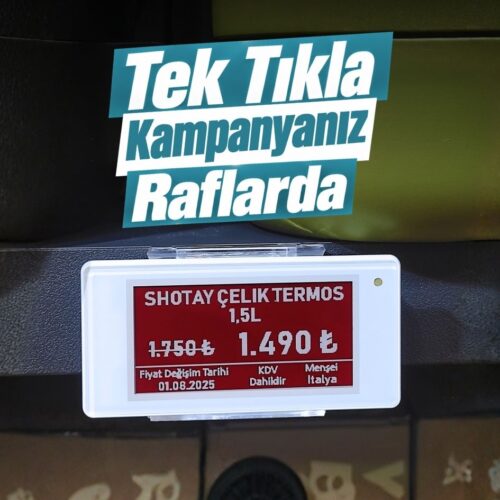 Elektronik Etiketler Ile Kampanyalarinizi Yonetin