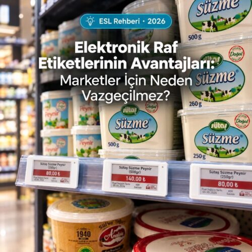 Elektronik Raf Etiketi Avantajlari Elektronik Raf Etiketi Avantajlari