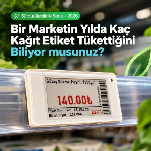 Surdurebilir Elektronik Raf Etiketleri Surdurebilir Elektronik Raf Etiketleri